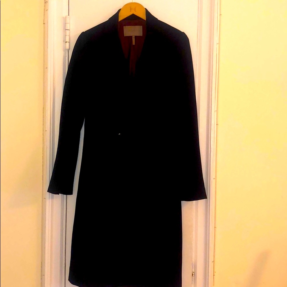 HALSTON single breasted trench! Size small